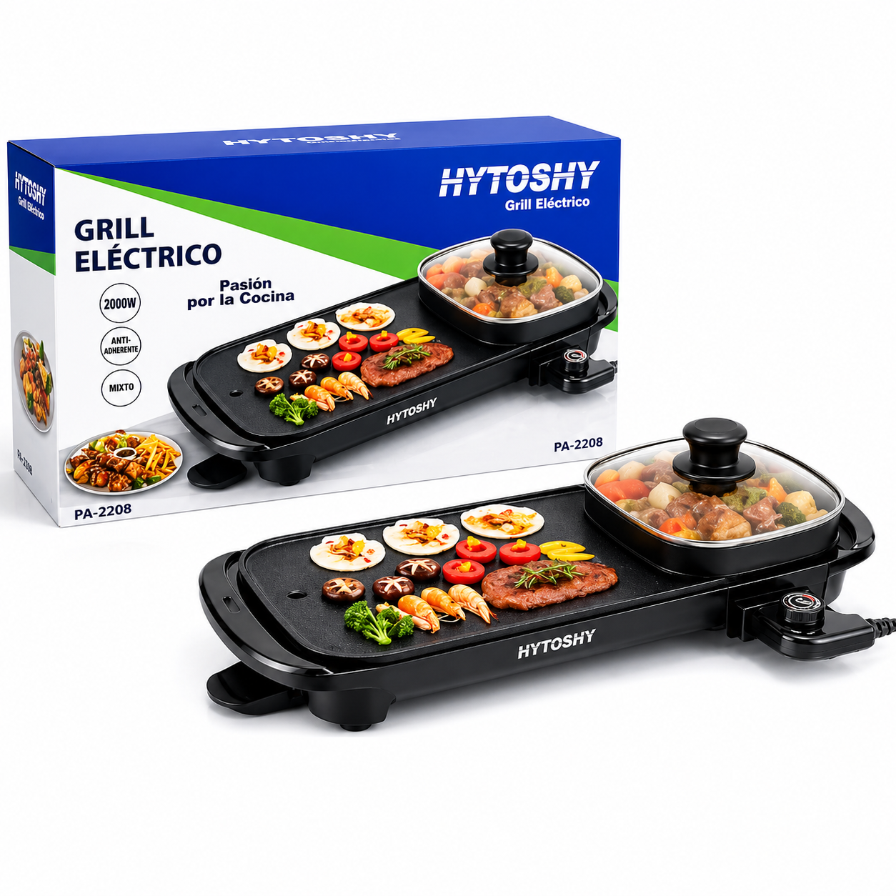 Grill eléctrico 1500W