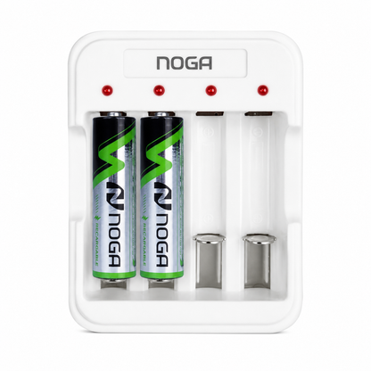 Cargador usb con pilas AA