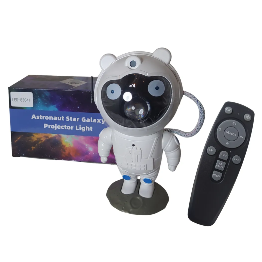Proyector astronauta galaxia láser