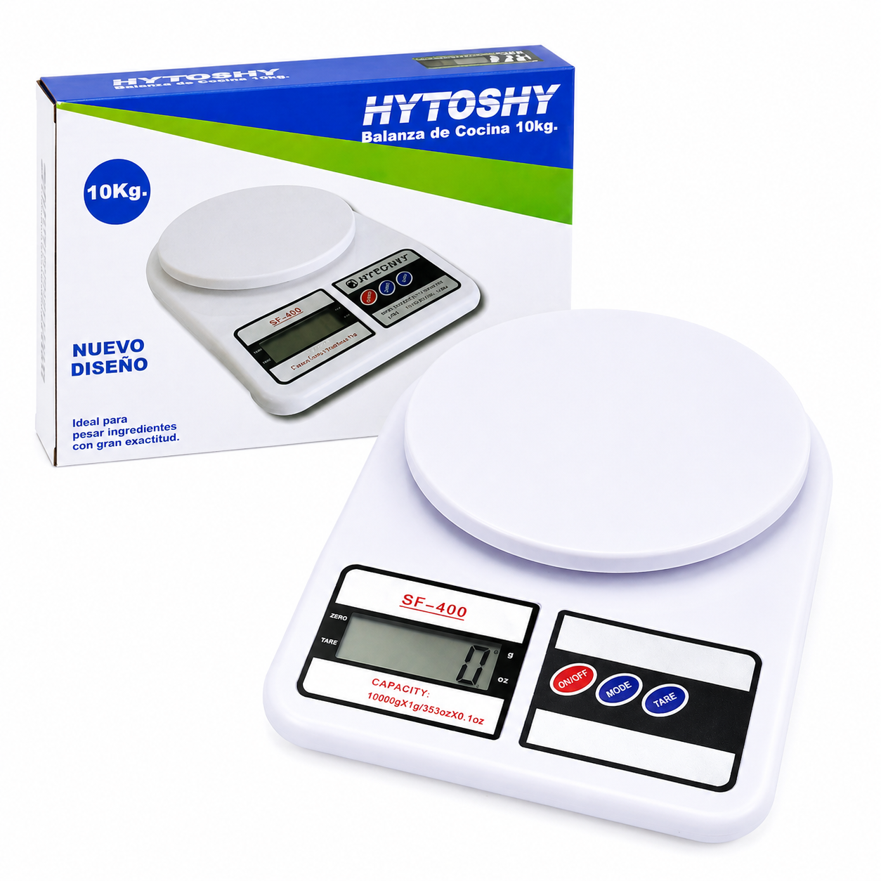 Balanza de cocina  10 kg hytoshy
