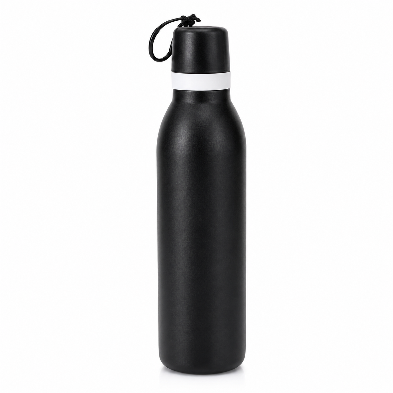 Botella con bombilla antiderrame