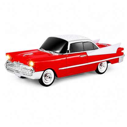 Auto vintage con parlante