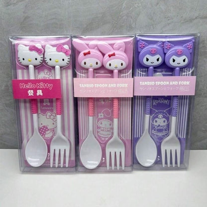 Set cubiertos Hello Kitty  x100u