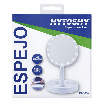 Espejo LED USB Hytoshy