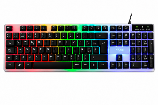 Teclado retroiluminado Noga