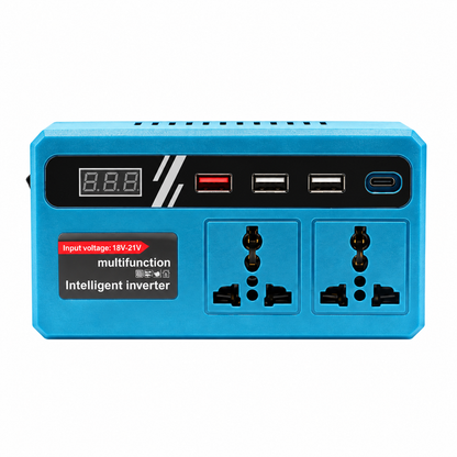 Inversor de corriente multifuncion 18v-21v
