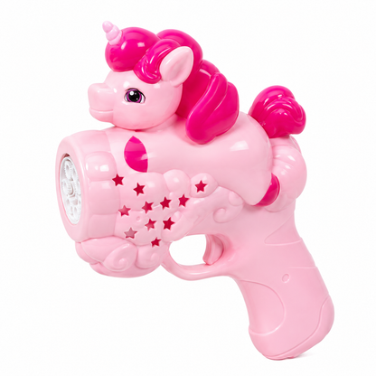 Pistola burbujero de unicornio