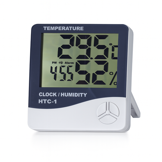 Reloj medidor de temperatura y humedad