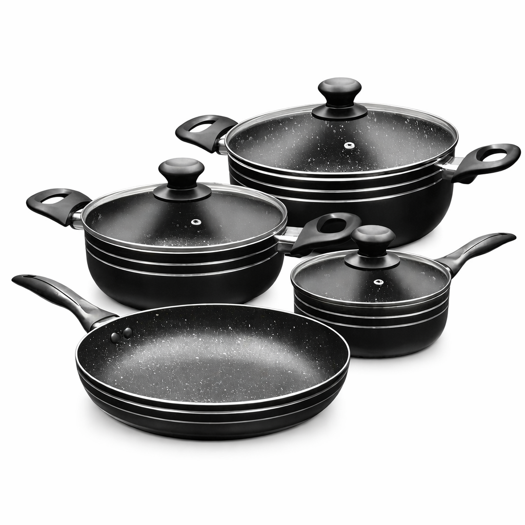 Set de ollas antiadherente 7PCS