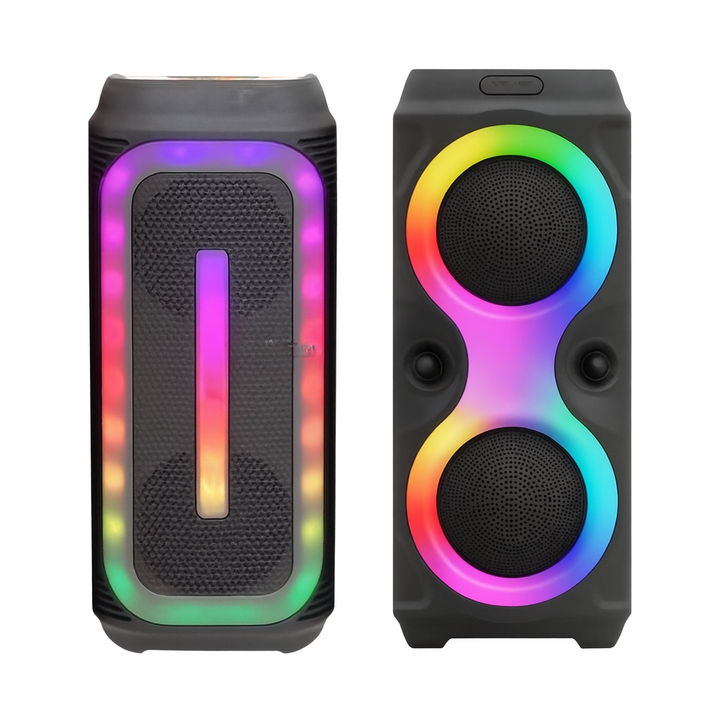 Parlante 4x2 rgb fm/usb