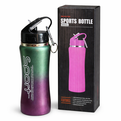 Botella Sport 500ML cromada