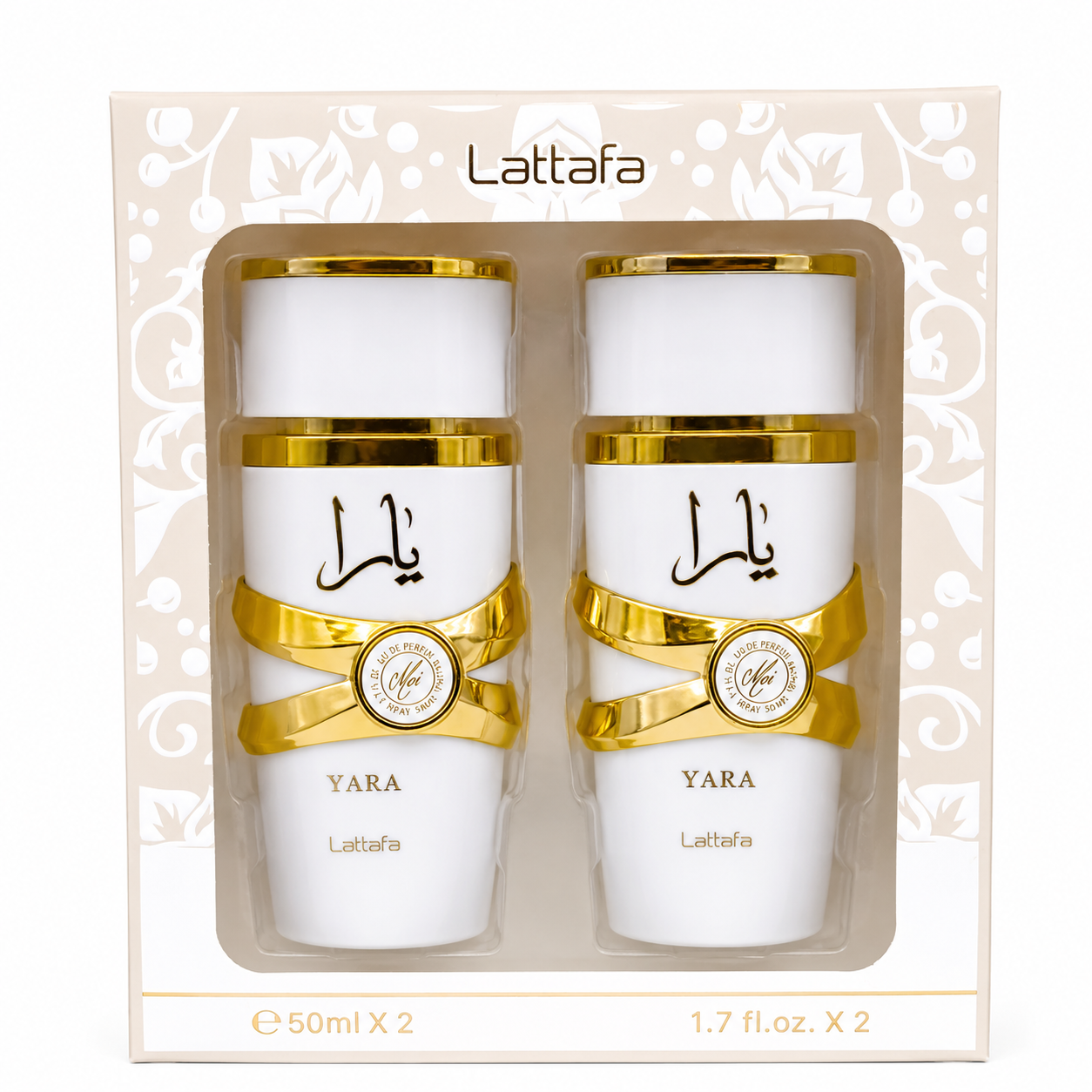 Kit de perfume Lataffa Yara Moi x2 50ml