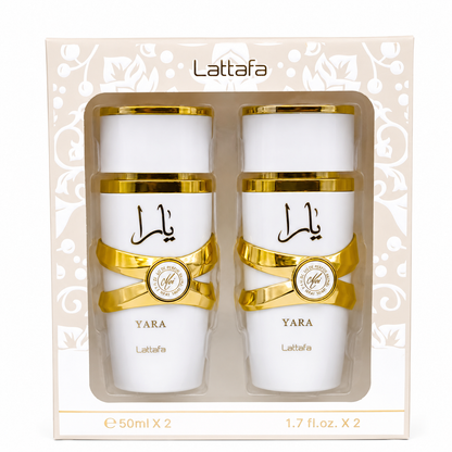 Kit de perfume Lataffa Yara Moi x2 50ml