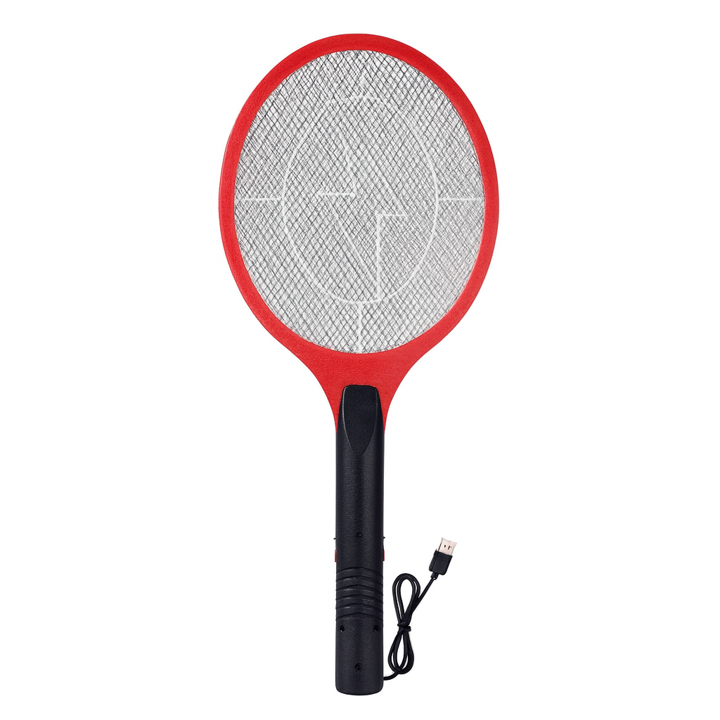 Raqueta matamosquitos recargable