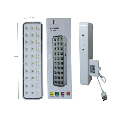 Lámpara de emergencia 30 LED con USB