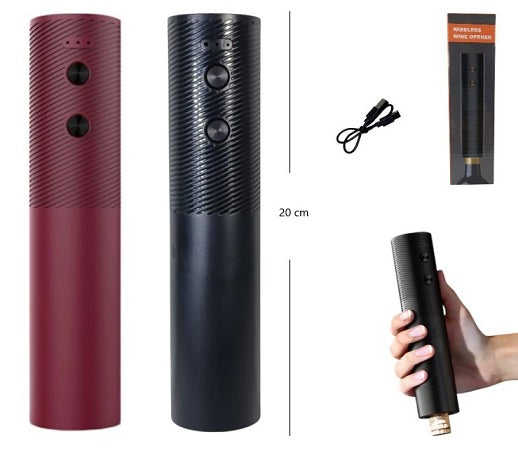 Sacacorchos automático recargable