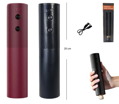 Sacacorchos automático recargable