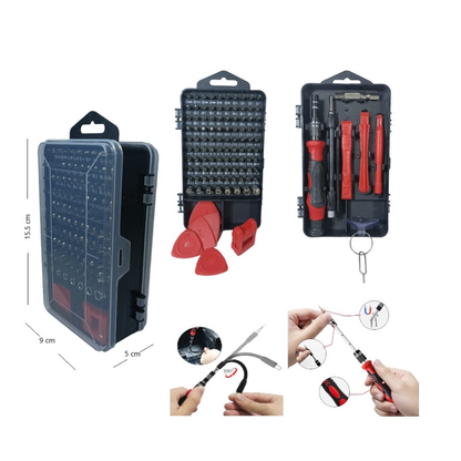 Set de destornillador de precisión 115 pcs
