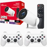 Proyector 3D games + Joysticks + Juegos